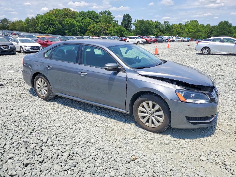 55733756 :رقم المزاد ، 1VWAH7A34EC007177 vin ، 2014 Volkswagen Passat مزاد بيع