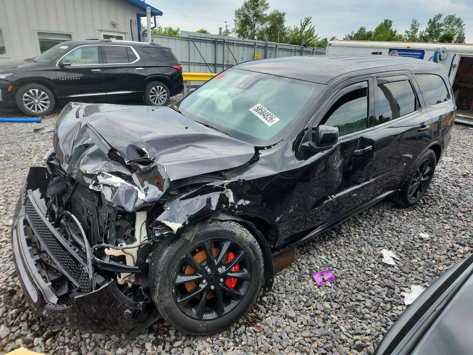 58584826 :رقم المزاد ، 1C4SDJCT7JC341016 vin ، 2018 Dodge Durango مزاد بيع