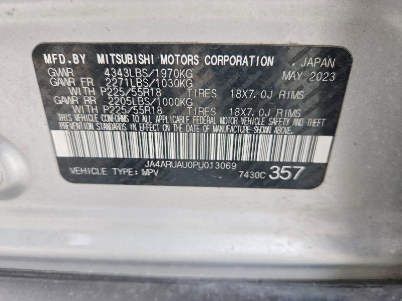 Aukcja sprzedaży 2023 Mitsubishi Outlander Sport, vin: JA4ARUAU0PU013069, numer aukcji: 57736206