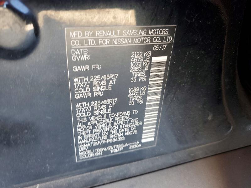 Продажа на аукционе авто 2017 Nissan Rogue, vin: KNMAT2MV7HP584333, номер лота: 56596866