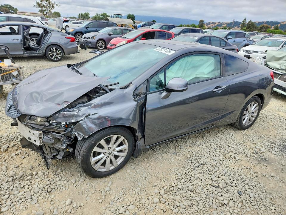 Auction sale of the 2012 Honda Civic, vin: 2HGFG3B16CH524784, lot number: 57271146