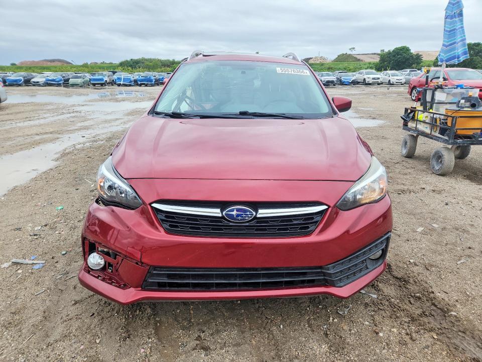 55576366 :رقم المزاد ، 4S3GTAD64M3700389 vin ، 2021 Subaru Impreza مزاد بيع