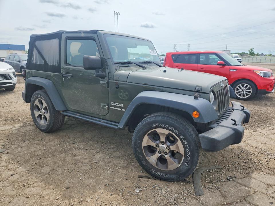 57415656 :رقم المزاد ، 1C4AJWAG6FL630953 vin ، 2015 Jeep Wrangler مزاد بيع