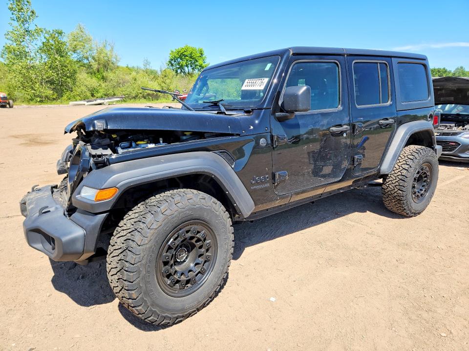 Auction sale of the 2022 Jeep Wrangler Unlimited, vin: 1C4HJXDG4NW142288, lot number: 55568776