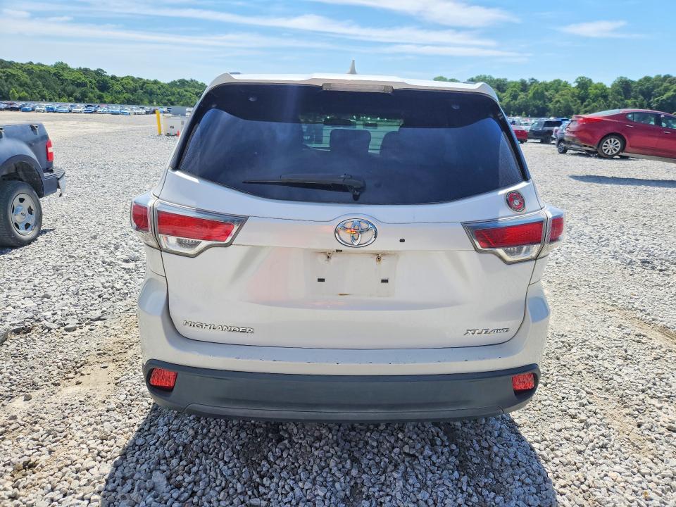 Продаж на аукціоні авто 2015 Toyota Highlander, vin: 5TDJKRFH8FS092965, номер лоту: 58709366