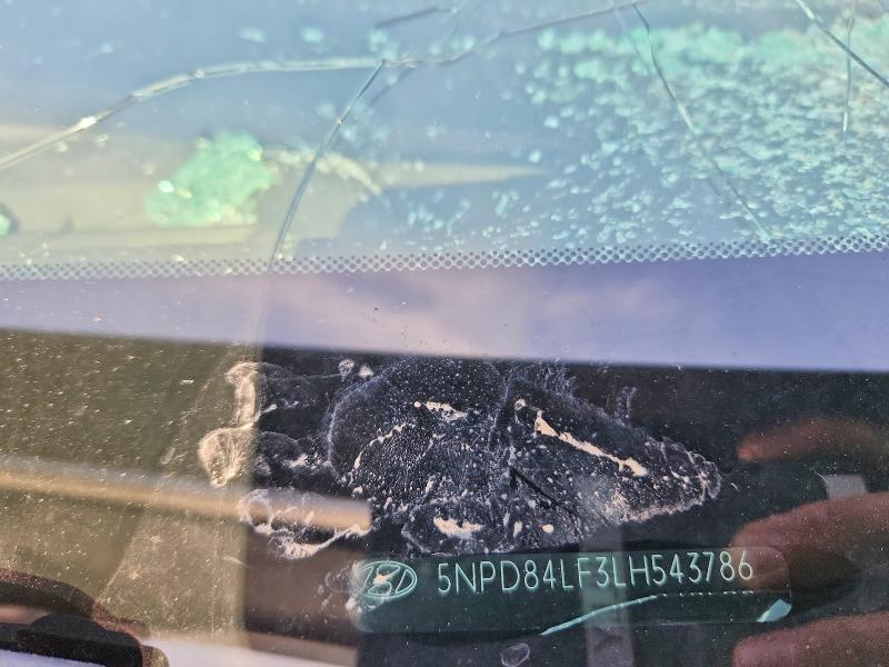 2020 Hyundai Elantra მანქანა იყიდება აუქციონზე, vin: 5NPD84LF3LH543786, აუქციონის ნომერი: 58144956