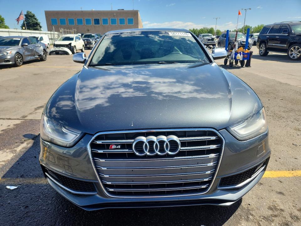 Продаж на аукціоні авто 2015 Audi S4, vin: WAUBGAFL7FA032942, номер лоту: 56171176
