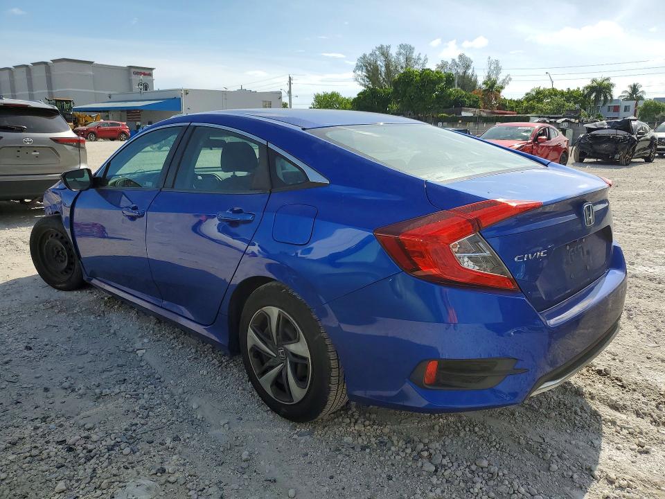 Продажа на аукционе авто 2020 Honda Civic, vin: 19XFC2F68LE002275, номер лота: 57059056