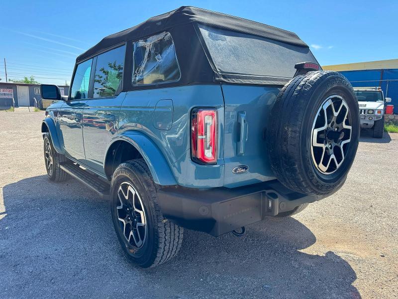 56286076 :رقم المزاد ، 1FMDE5BH5NLA90931 vin ، 2022 Ford Bronco مزاد بيع