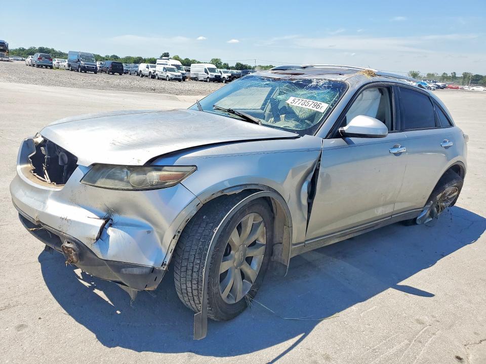 Auction sale of the 2005 Infiniti Fx35, vin: JNRAS08W55X214469, lot number: 57785796