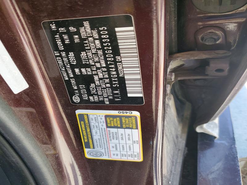 Aukcja sprzedaży 2013 Kia Optima, vin: 5XXGM4A78DG253805, numer aukcji: 55269146