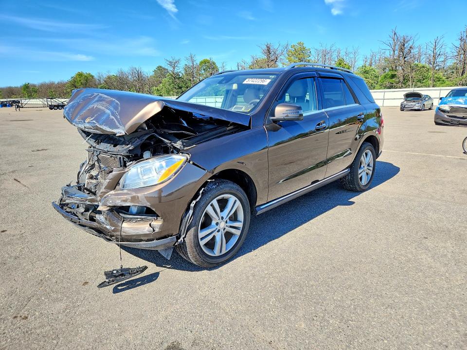 57422296 :رقم المزاد ، 4JGDA5HB4FA537860 vin ، 2015 Mercedes-benz Ml مزاد بيع