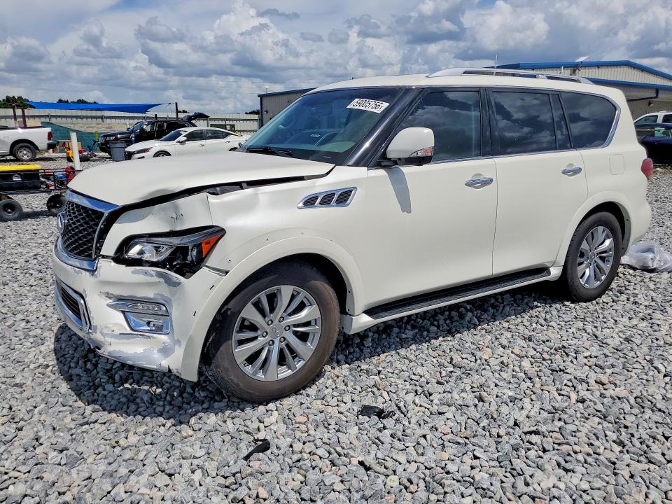59005756 :رقم المزاد ، JN8AZ2NF1H9640992 vin ، 2017 Infiniti Qx80 مزاد بيع