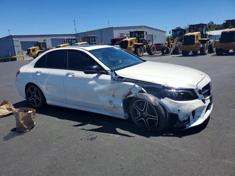 58722936 :رقم المزاد ، 55SWF8EB5LU314104 vin ، 2020 Mercedes-benz C مزاد بيع