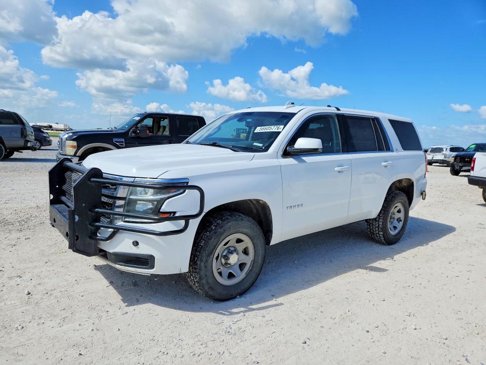 56605776 :رقم المزاد ، 1GNSK4EC5FR623154 vin ، 2015 Chevrolet Tahoe مزاد بيع