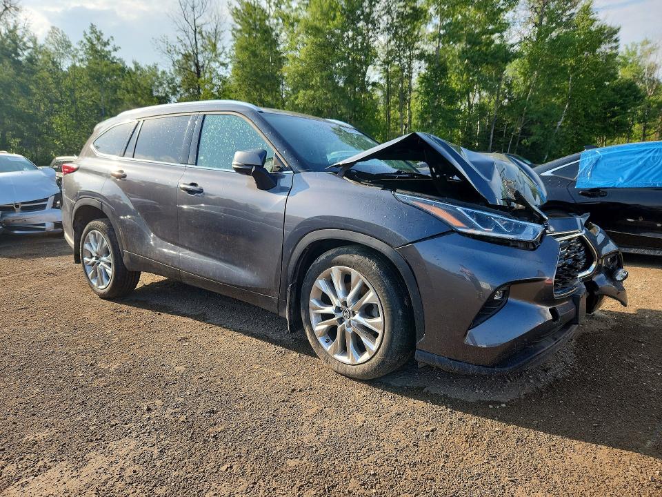 Продажа на аукционе авто 2021 Toyota Highlander, vin: 5TDDZRBH4MS159525, номер лота: 57881036
