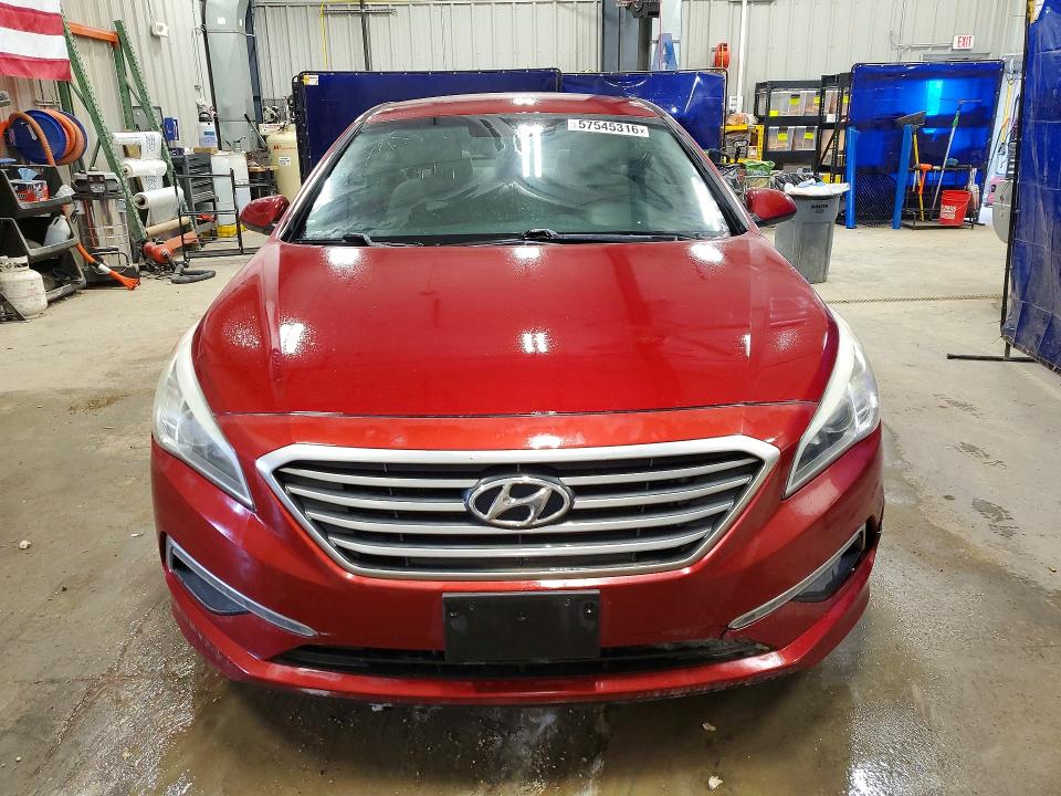 2015 Hyundai Sonata მანქანა იყიდება აუქციონზე, vin: 5NPE24AF4FH176961, აუქციონის ნომერი: 57545316