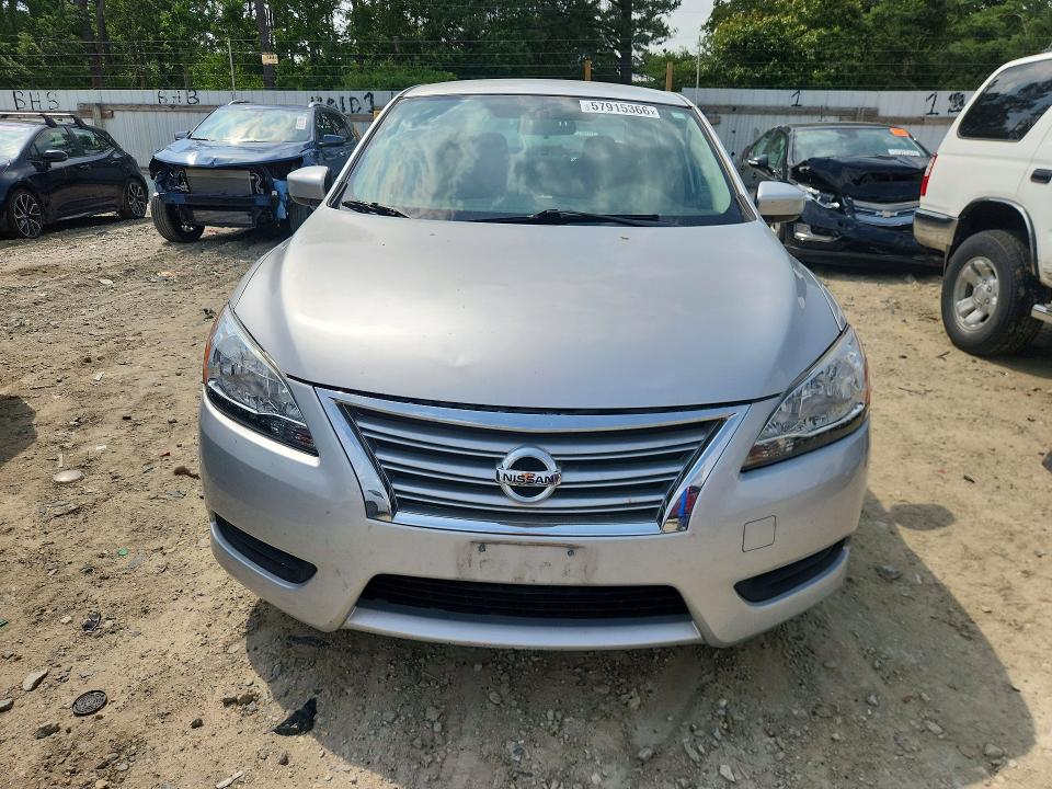 2015 Nissan Sentra მანქანა იყიდება აუქციონზე, vin: 3N1AB7AP7FL643396, აუქციონის ნომერი: 57915366