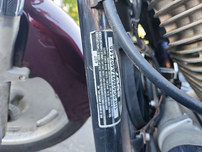 Auction sale of the 2007 Honda Vtx1300, vin: 1HFSC52697A407145, lot number: 55594806