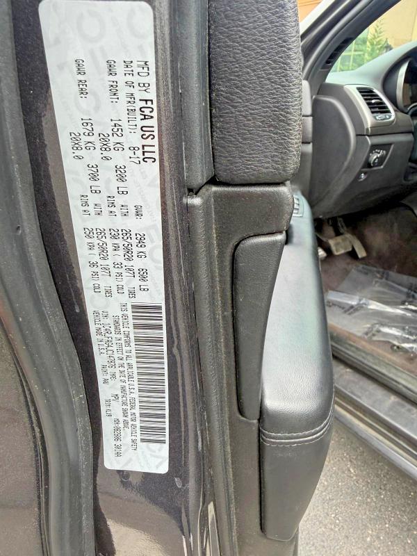 Продаж на аукціоні авто 2018 Jeep Grand Cherokee, vin: 1C4RJFAG4JC147876, номер лоту: 55853376