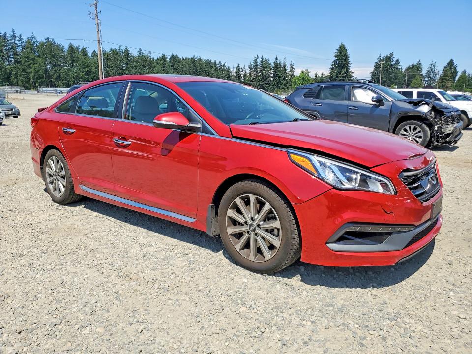 Продажа на аукционе авто 2017 Hyundai Sonata, vin: 5NPE34AF1HH552984, номер лота: 58515486