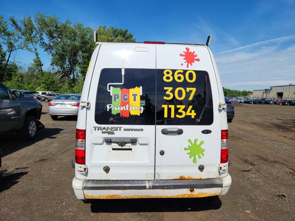 2010 Ford Transit Connect მანქანა იყიდება აუქციონზე, vin: NM0LS6BN1AT021343, აუქციონის ნომერი: 58531816