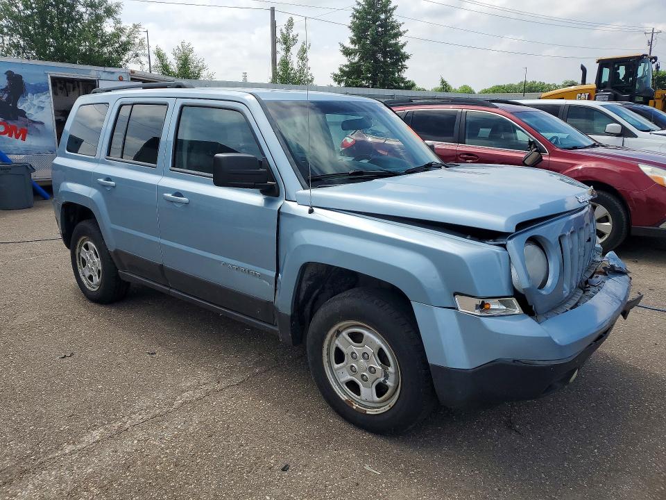 2014 Jeep Patriot მანქანა იყიდება აუქციონზე, vin: 1C4NJRBB5ED550882, აუქციონის ნომერი: 56443686
