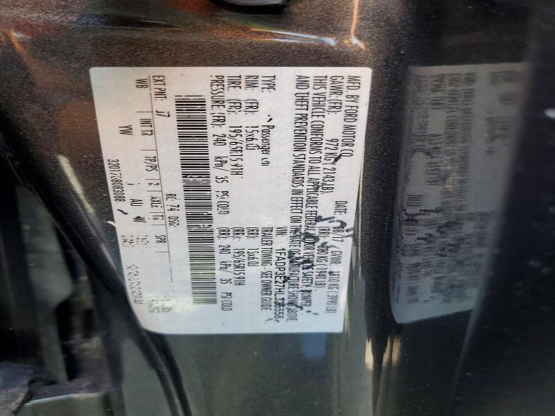 Продажа на аукционе авто 2017 Ford Focus, vin: 1FADP3E27HL325558, номер лота: 58717396