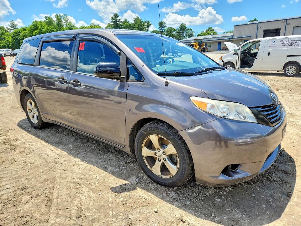 2013 Toyota Sienna მანქანა იყიდება აუქციონზე, vin: 5TDZK3DCXDS365568, აუქციონის ნომერი: 58891246