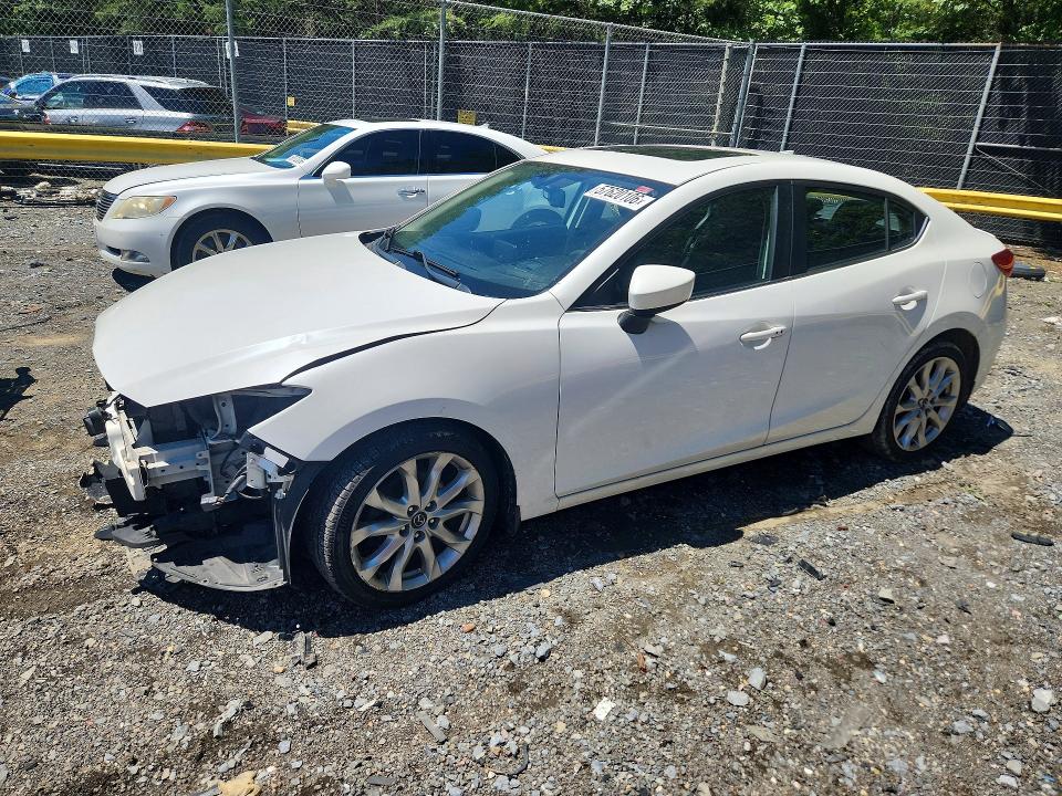 57620106 :رقم المزاد ، JM1BM1W33E1144874 vin ، 2014 Mazda 3 مزاد بيع