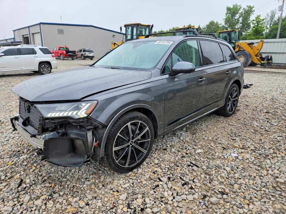 58104706 :رقم المزاد ، WA1VXAF78MD015544 vin ، 2021 Audi Q7 مزاد بيع