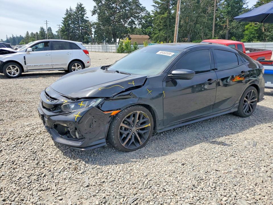 Auction sale of the 2021 Honda Civic, vin: SHHFK7H40MU409609, lot number: 58468586