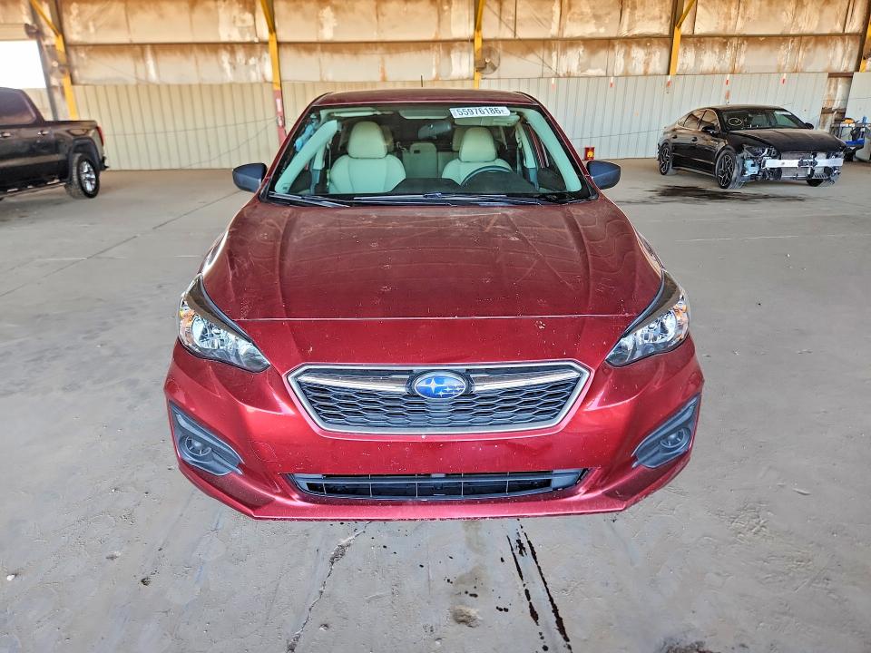 55976186 :رقم المزاد ، 4S3GTAA65K1709969 vin ، 2019 Subaru Impreza مزاد بيع