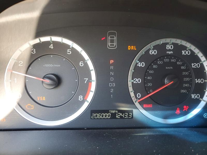 57577926 :رقم المزاد ، 1HGCP26839A067525 vin ، 2009 Honda Accord مزاد بيع