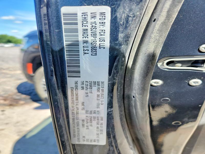 2024 Jeep Wagoneer მანქანა იყიდება აუქციონზე, vin: 1C4SJVBP1RS168373, აუქციონის ნომერი: 58254956