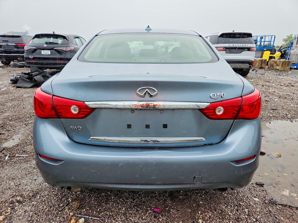 2015 Infiniti Q50 მანქანა იყიდება აუქციონზე, vin: JN1BV7AR5FM423466, აუქციონის ნომერი: 57025666