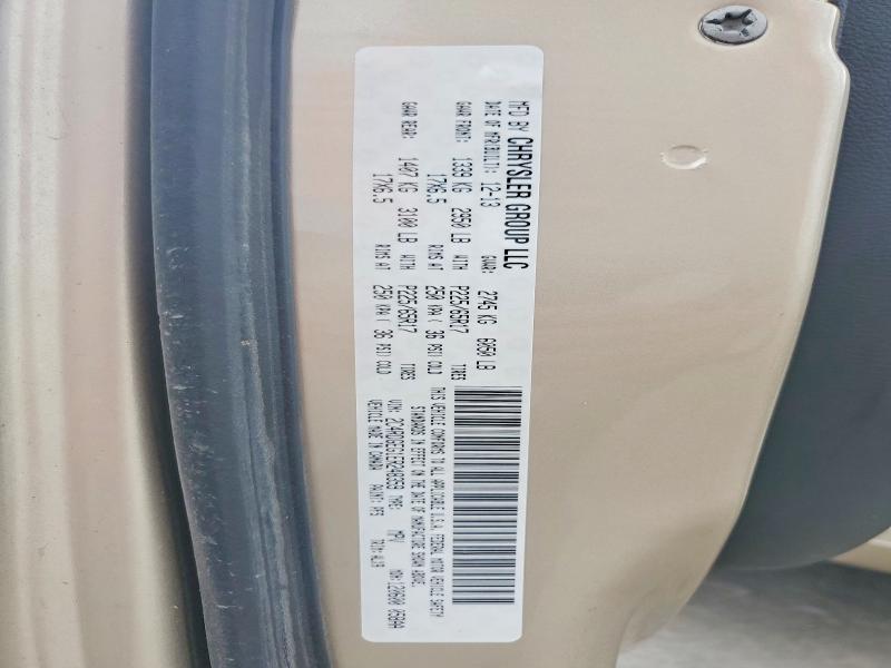 Продажа на аукционе авто 2014 Dodge Grand Caravan, vin: 2C4RDGEG1ER248359, номер лота: 58038766