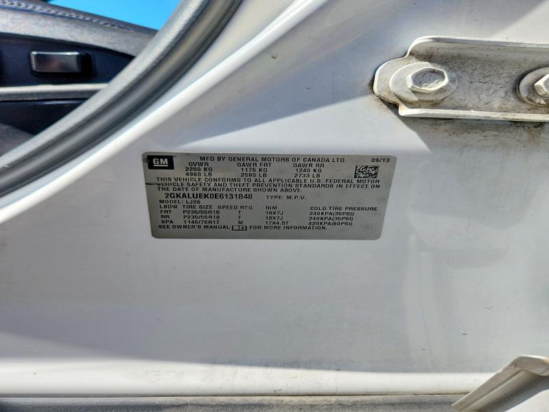 Продажа на аукционе авто 2014 Gmc Terrain, vin: 2GKALUEK0E6131848, номер лота: 57564036