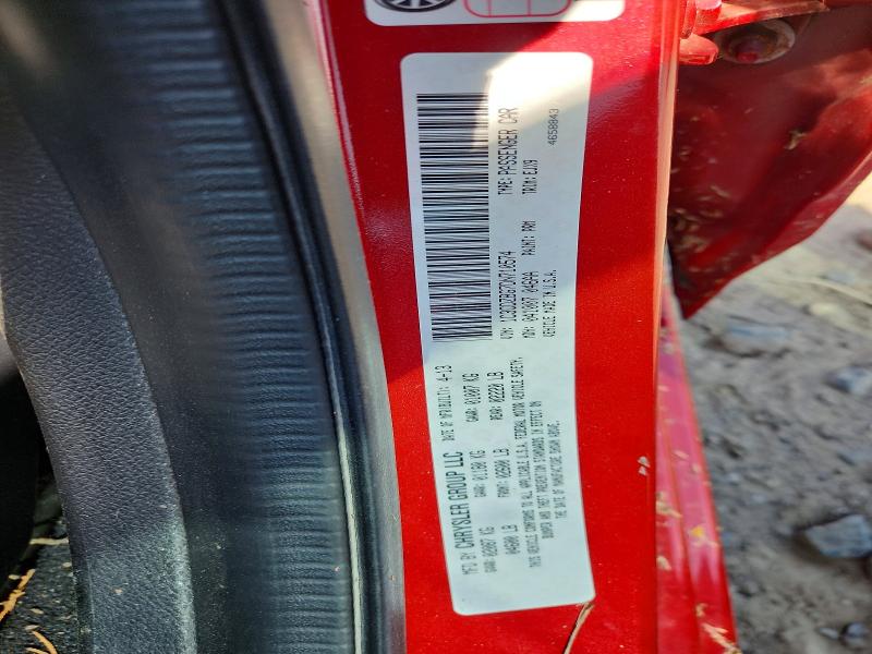 Продажа на аукционе авто 2013 Dodge Avenger, vin: 1C3CDZBG7DN710574, номер лота: 59542246