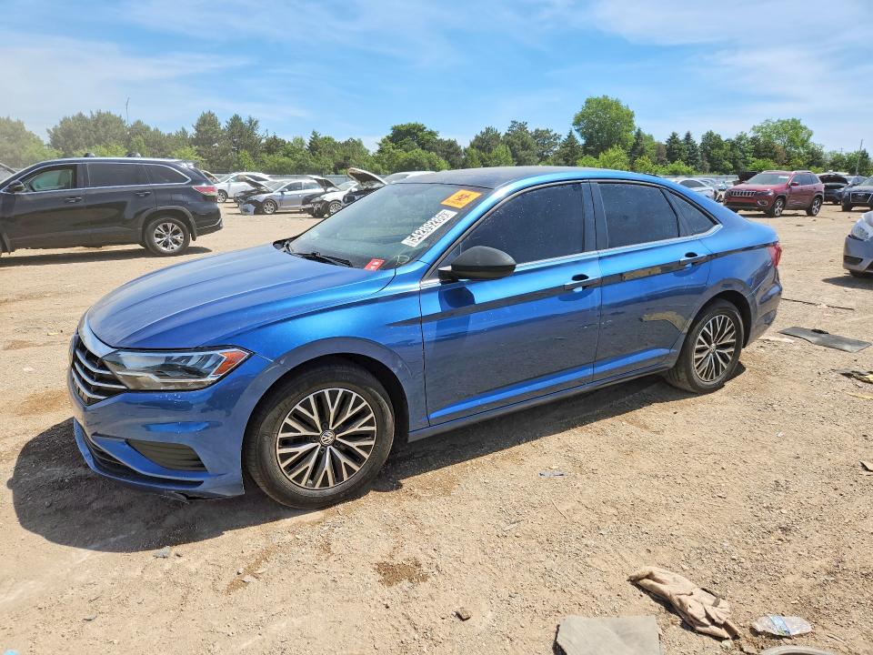 2019 Volkswagen Jetta მანქანა იყიდება აუქციონზე, vin: 3VWC57BUXKM057097, აუქციონის ნომერი: 54289286