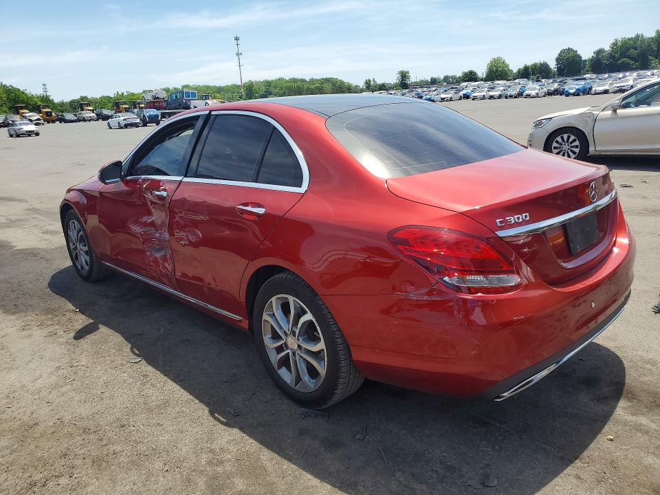2016 Mercedes-benz C მანქანა იყიდება აუქციონზე, vin: 55SWF4KB4GU142487, აუქციონის ნომერი: 56493026