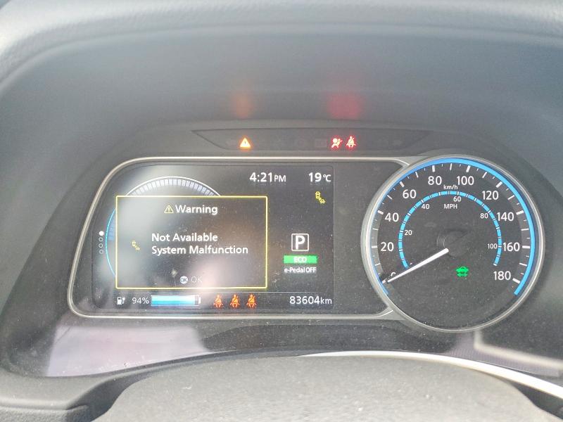 2023 Nissan Leaf მანქანა იყიდება აუქციონზე, vin: 1N4CZ1DV0PC562817, აუქციონის ნომერი: 58037256