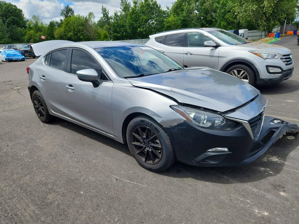 57017106 :رقم المزاد ، 3MZBM1U76GM307252 vin ، 2016 Mazda 3 مزاد بيع