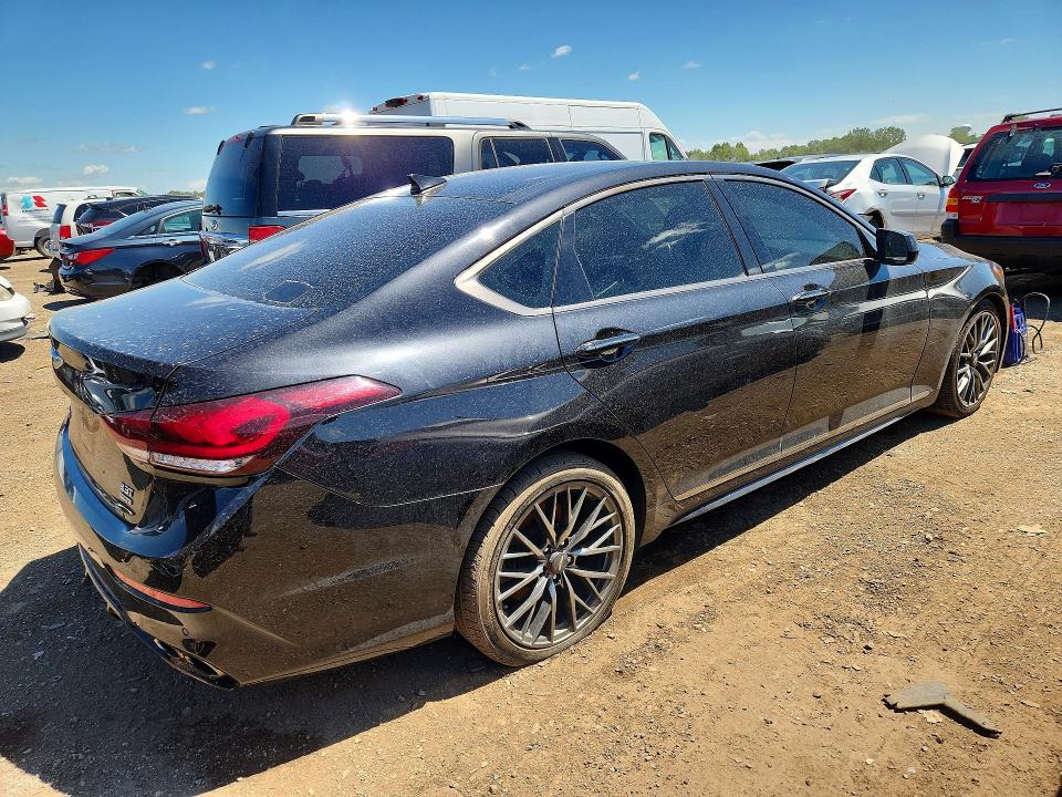 57501086 :رقم المزاد ، KMHGN4JB4JU248295 vin ، 2018 Genesis G80 مزاد بيع