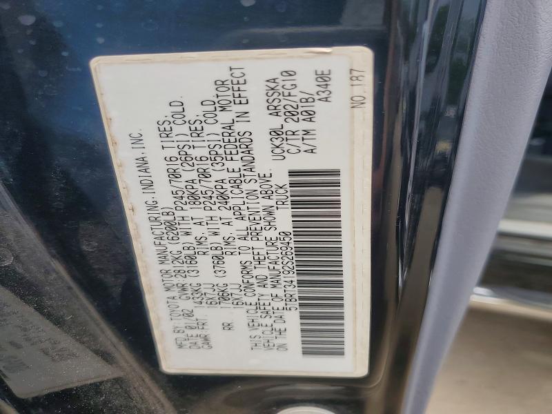 Продажа на аукционе авто 2002 Toyota Tundra, vin: 5TBRT34192S269450, номер лота: 56644026