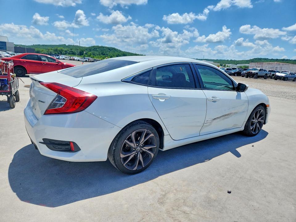 2019 Honda Civic მანქანა იყიდება აუქციონზე, vin: 19XFC2F89KE003015, აუქციონის ნომერი: 55420626