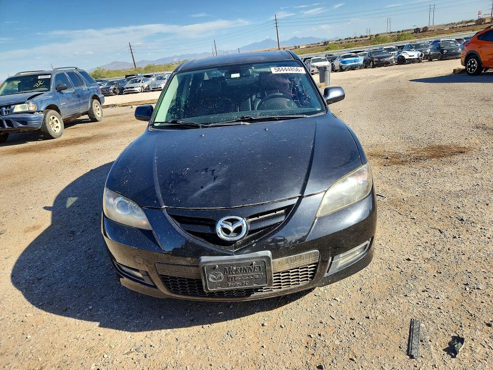 58444856 :رقم المزاد ، JM1BK323381810370 vin ، 2008 Mazda 3 مزاد بيع
