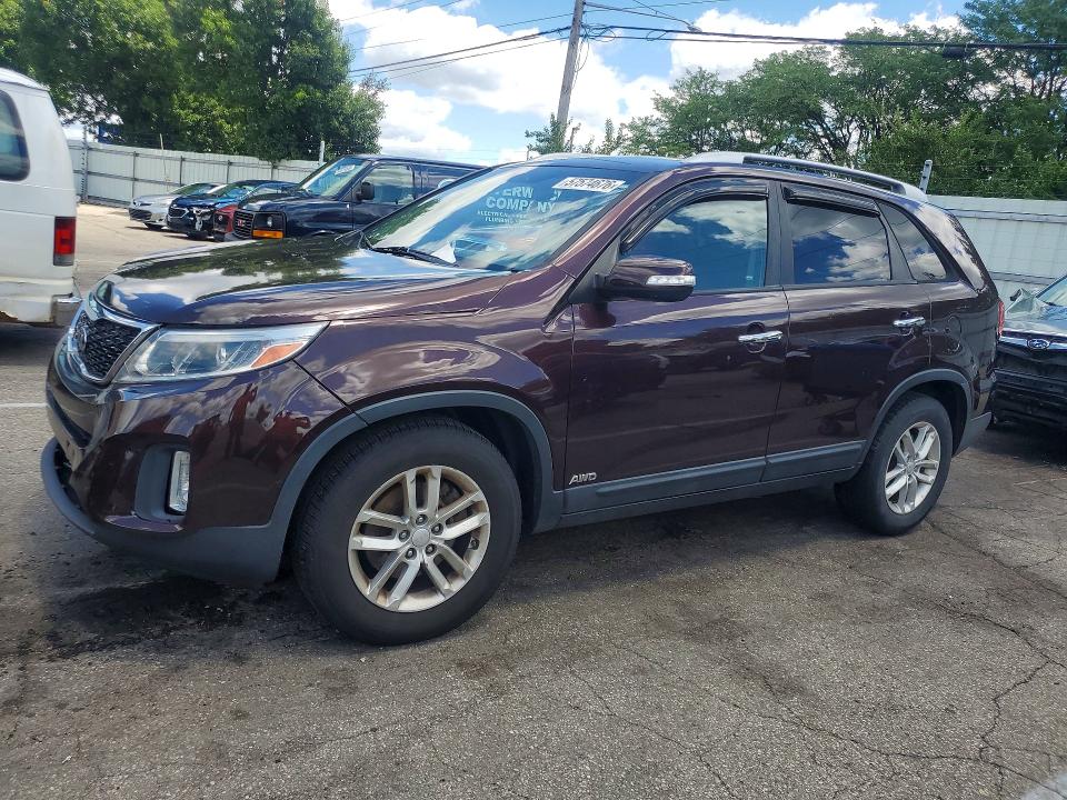 Продажа на аукционе авто 2014 Kia Sorento, vin: 5XYKTDA63EG502495, номер лота: 57574676