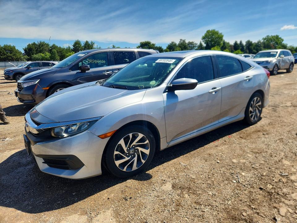Auction sale of the 2016 Honda Civic, vin: 19XFC2F79GE009928, lot number: 58703546