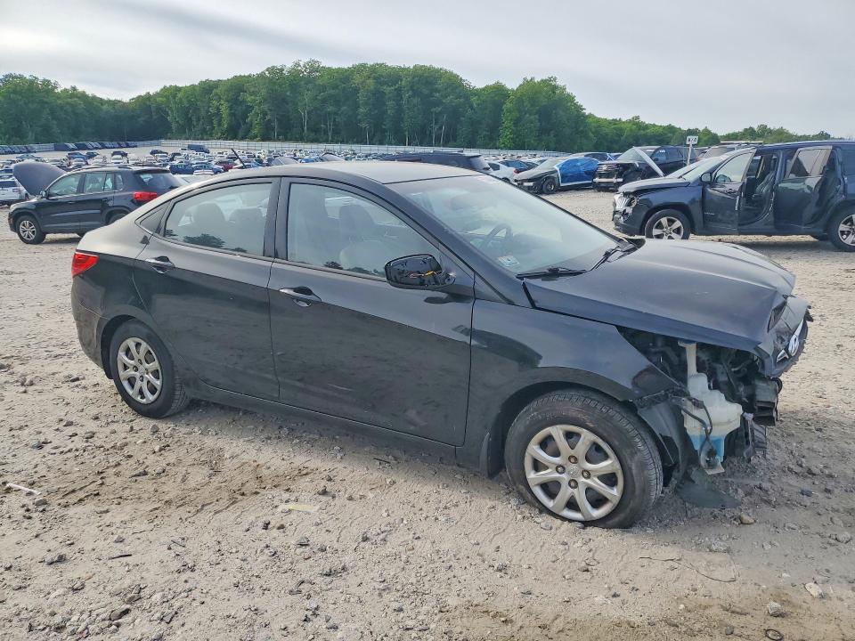 55648586 :رقم المزاد ، KMHCT4AE8CU152140 vin ، 2012 Hyundai Accent مزاد بيع